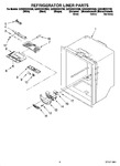 Diagram for 04 - Refrigerator Liner Parts