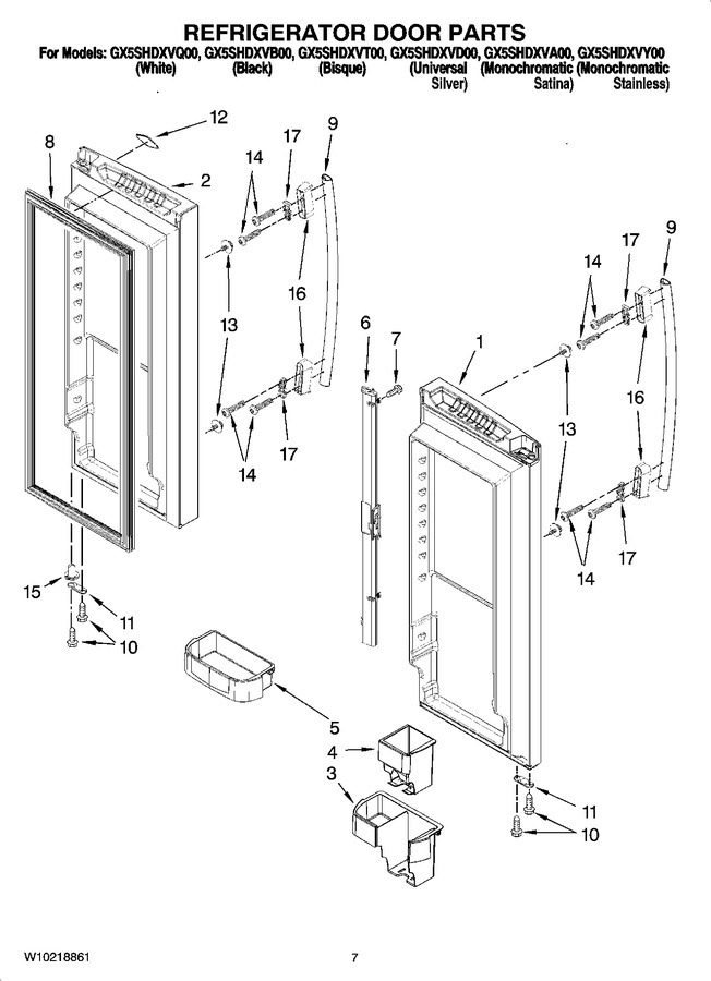 Diagram for GX5SHDXVD00