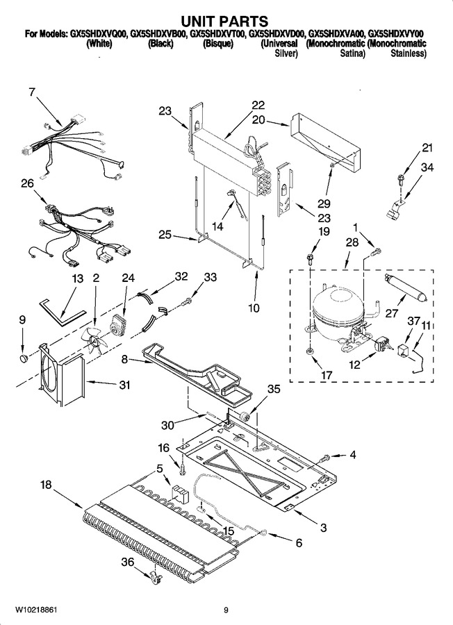 Diagram for GX5SHDXVD00