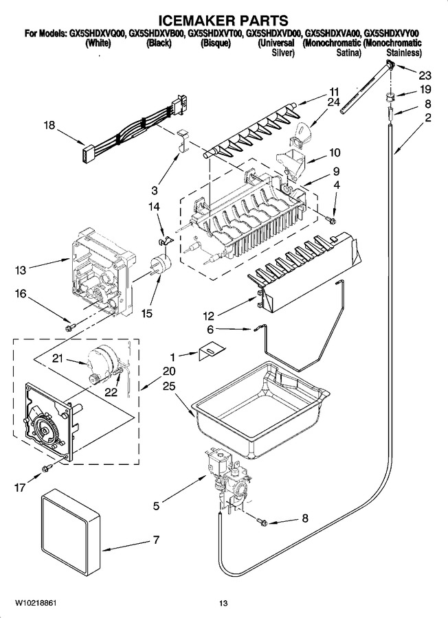 Diagram for GX5SHDXVD00