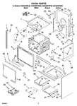 Diagram for 03 - Oven Parts