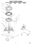 Diagram for 08 - Triple Crown Burner, Optional Parts