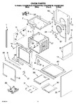 Diagram for 02 - Oven Parts