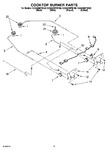 Diagram for 06 - Cooktop Burner Parts