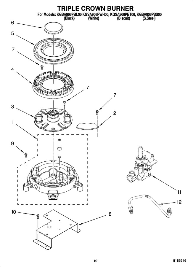 Diagram for KGSA906PSS00