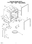 Diagram for 07 - Tub And Frame Parts