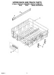 Diagram for 09 - Upper Rack And Track Parts