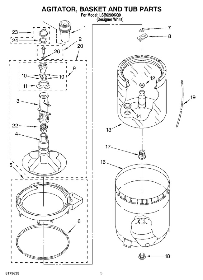 Diagram for LSB6200KQ0