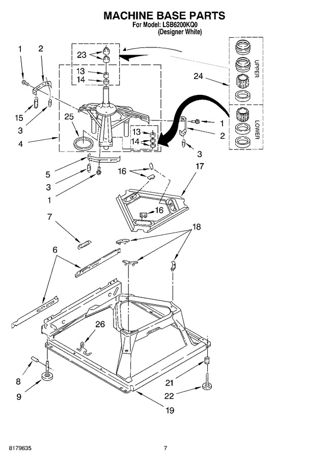 Diagram for LSB6200KQ0