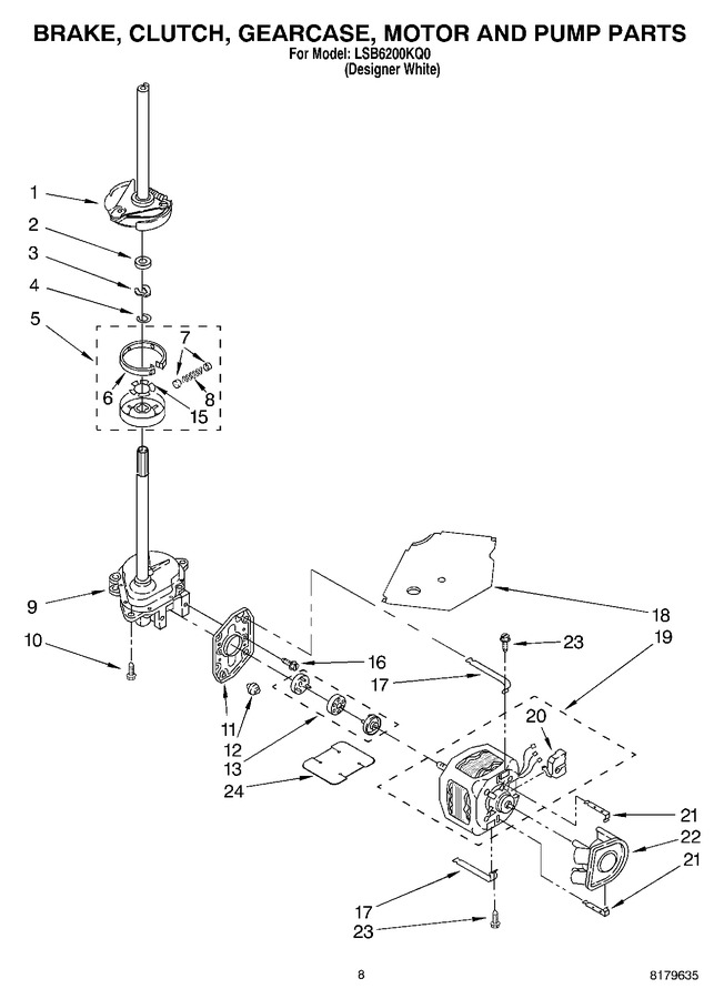 Diagram for LSB6200KQ0