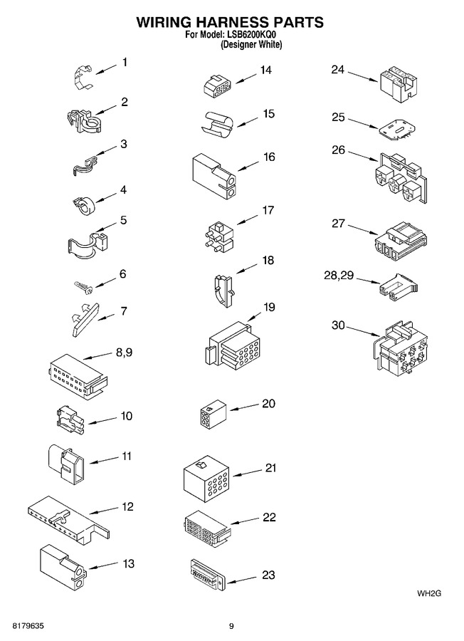 Diagram for LSB6200KQ0