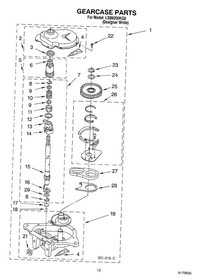 Diagram for LSB6200KQ0