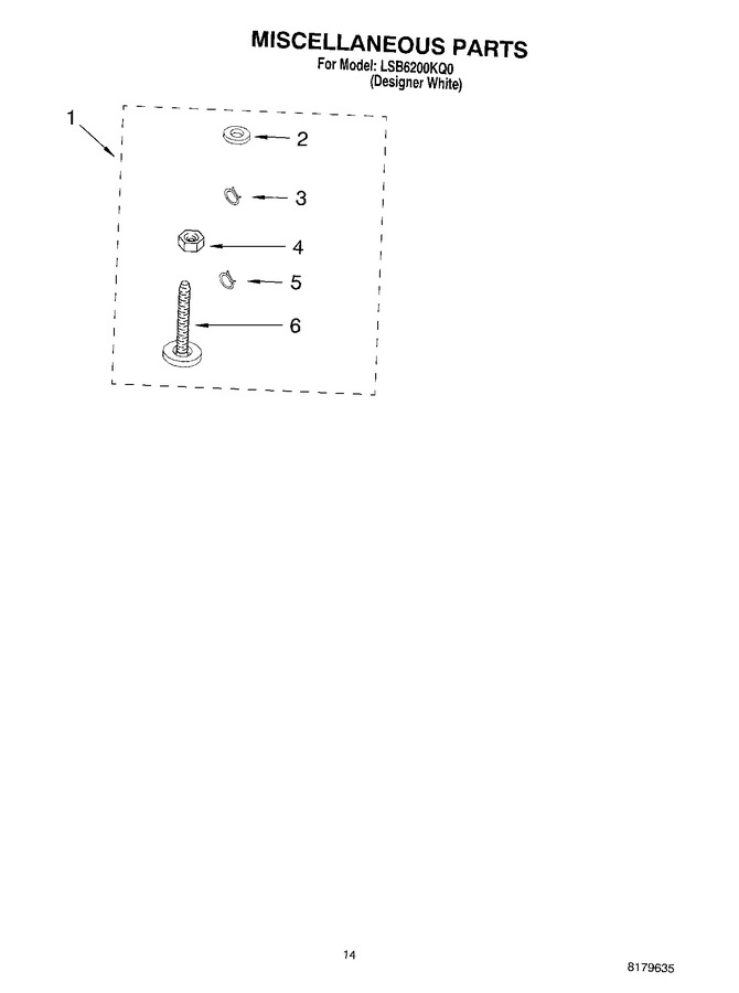 Diagram for LSB6200KQ0