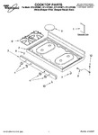 Diagram for 01 - Cooktop Parts