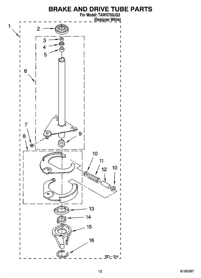 Diagram for TAWX700JQ2