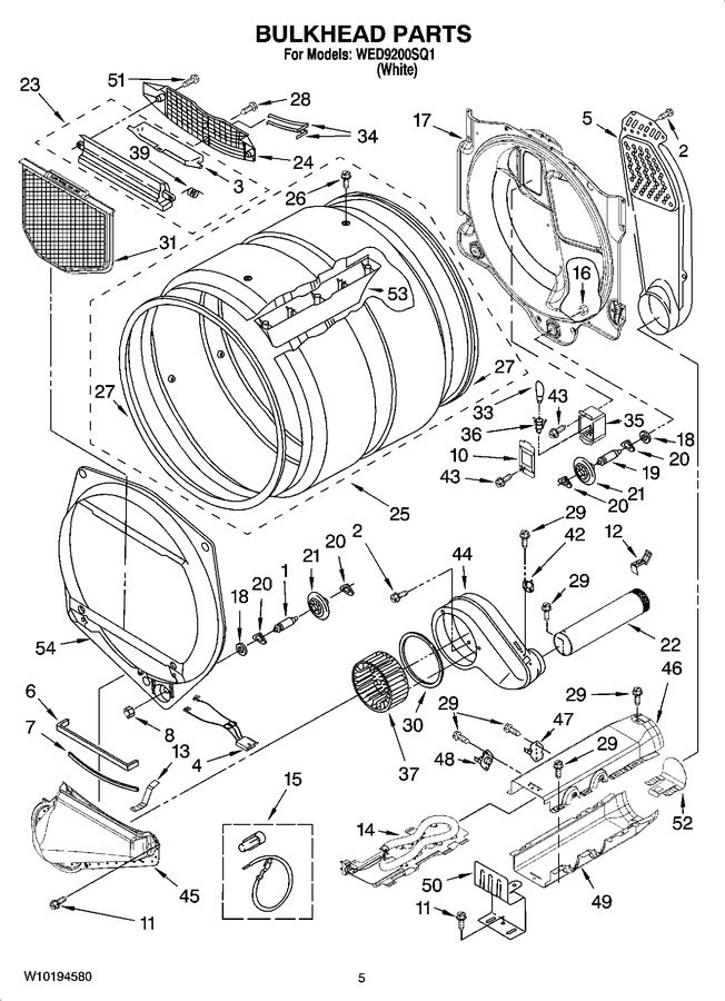 Diagram for WED9200SQ1