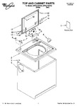 Diagram for 01 - Top And Cabinet Parts