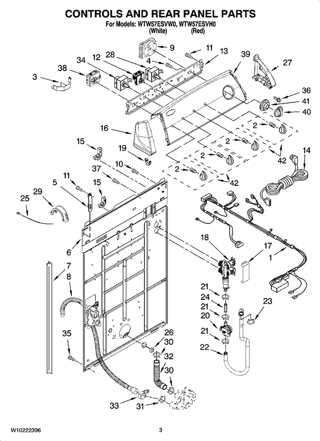 Diagram for WTW57ESVH0