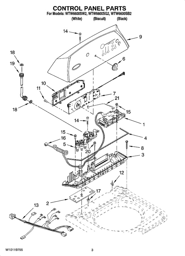 Diagram for WTW6600SW2