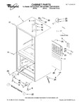 Diagram for 01 - Cabinet Parts