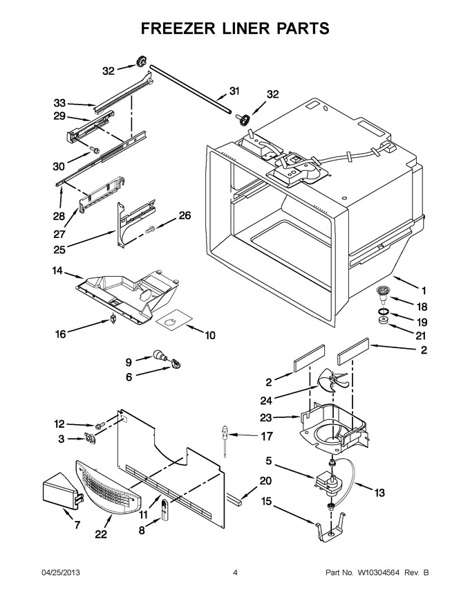 Diagram for KBFS22EWMS1