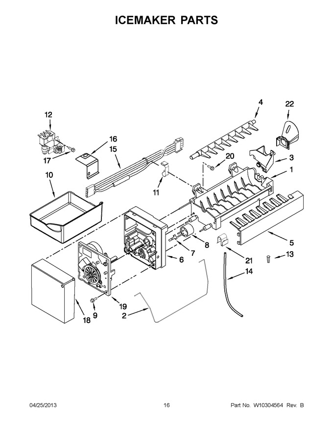 Diagram for KBFS22EWMS1