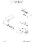 Diagram for 03 - Top Venting Parts