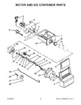 Diagram for 06 - Motor And Ice Container Parts