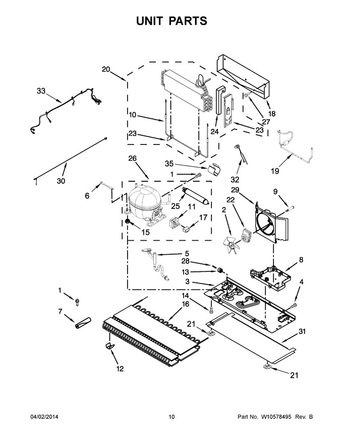 Diagram for WRF736SDAM10