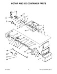 Diagram for 06 - Motor And Ice Container Parts