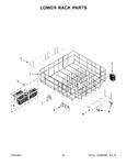 Diagram for 11 - Lower Rack Parts