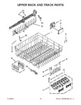 Diagram for 10 - Upper Rack And Track Parts