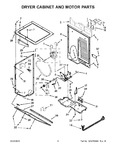 Diagram for 04 - Dryer Cabinet And Motor Parts