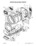 Diagram for 05 - Dryer Bulkhead Parts