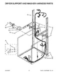 Diagram for 06 - Dryer Support And Washer Harness Parts