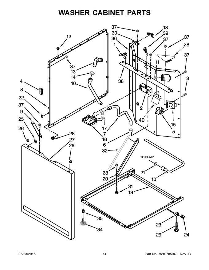 Diagram for WGT4027EW0