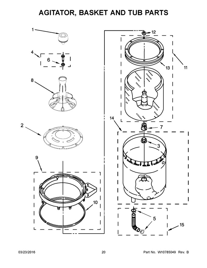 Diagram for WGT4027EW0