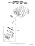 Diagram for 10 - Lower Rack Parts