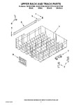 Diagram for 09 - Upper Rack And Track Parts