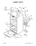 Diagram for 02 - Cabinet Parts