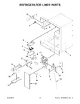 Diagram for 03 - Refrigerator Liner Parts