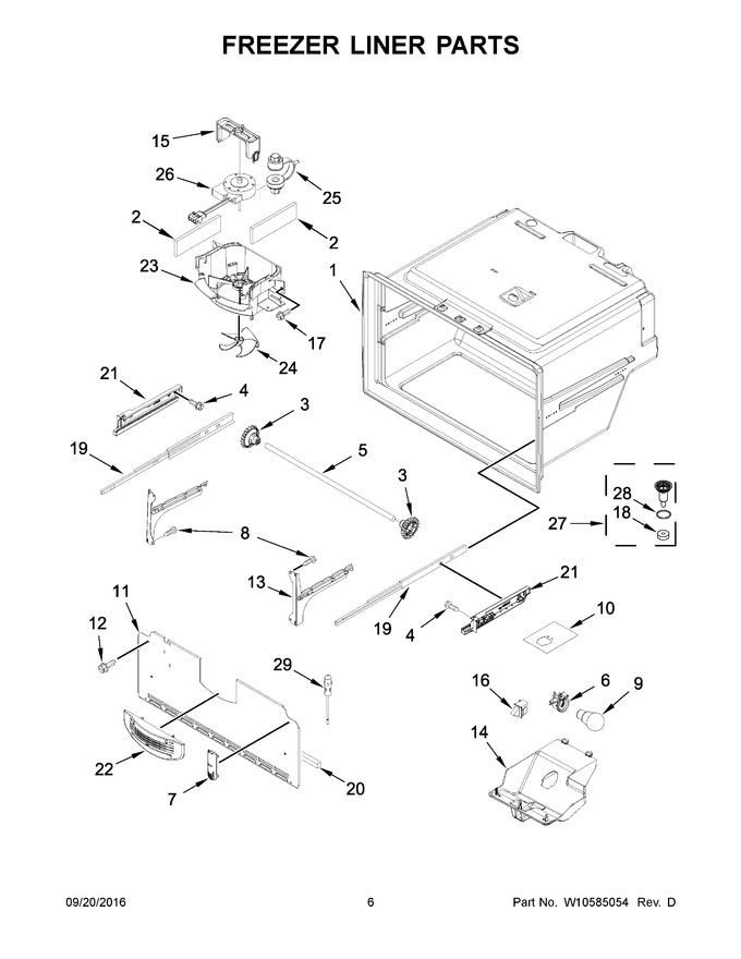 Diagram for WRX735SDBM00