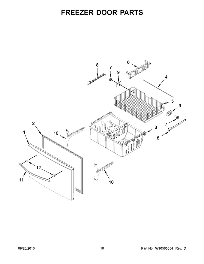 Diagram for WRX735SDBM00