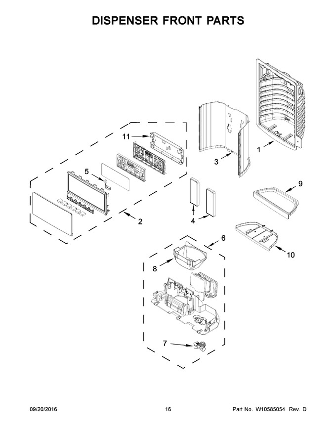 Diagram for WRX735SDBM00