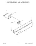 Diagram for 03 - Control Panel And Latch Parts