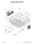 Diagram for 10 - Lower Rack Parts