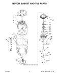 Diagram for 04 - Motor, Basket And Tub Parts