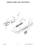 Diagram for 03 - Control Panel And Latch Parts