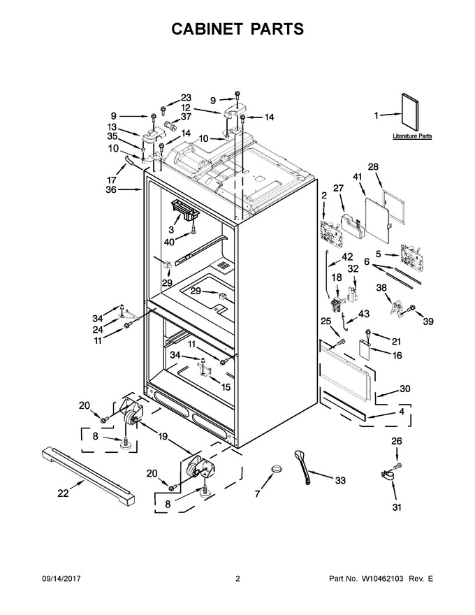 Diagram for WRF989SDAB00