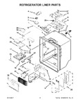 Diagram for 03 - Refrigerator Liner Parts